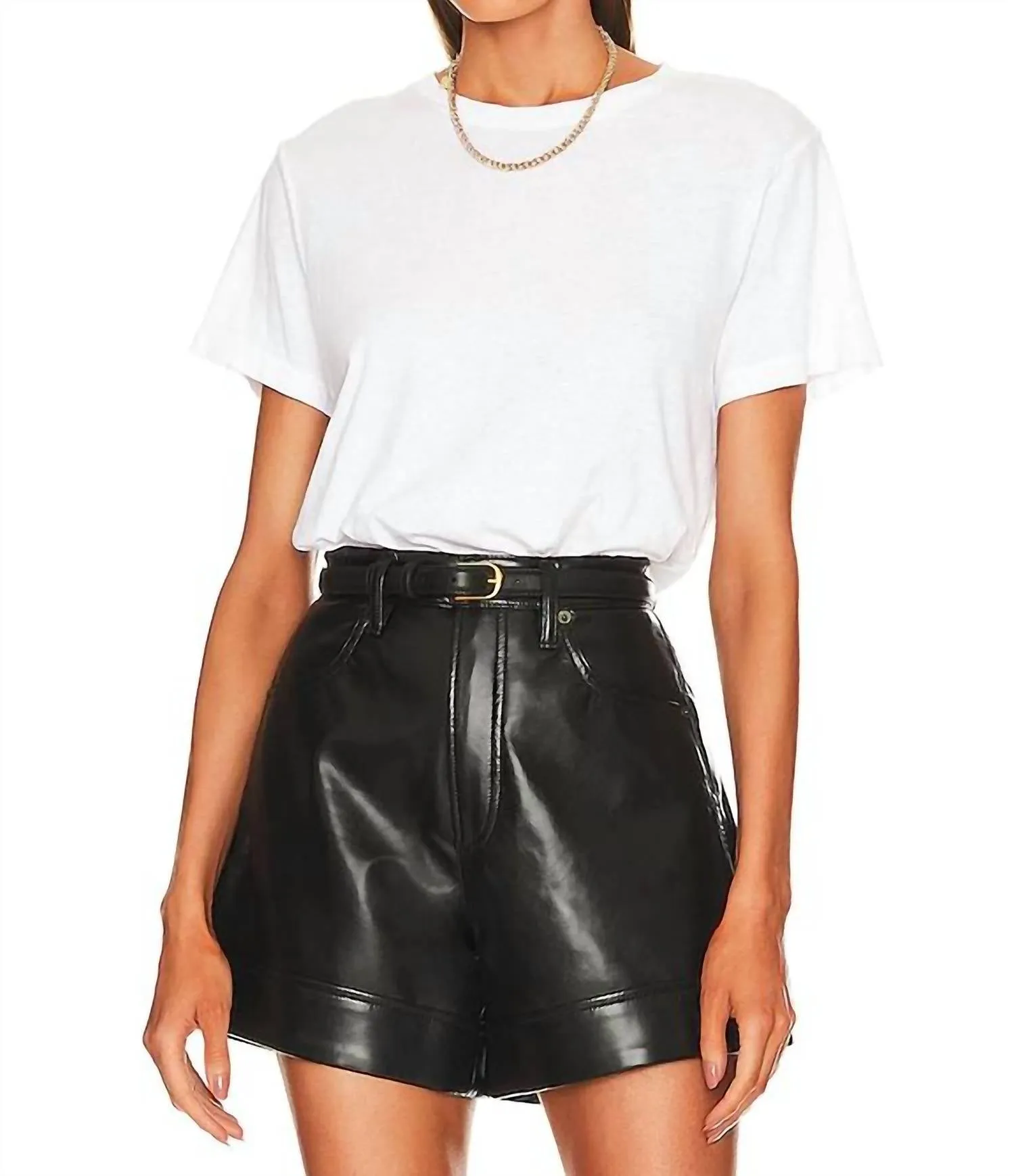 Agolde - Rena Crew Neck Top