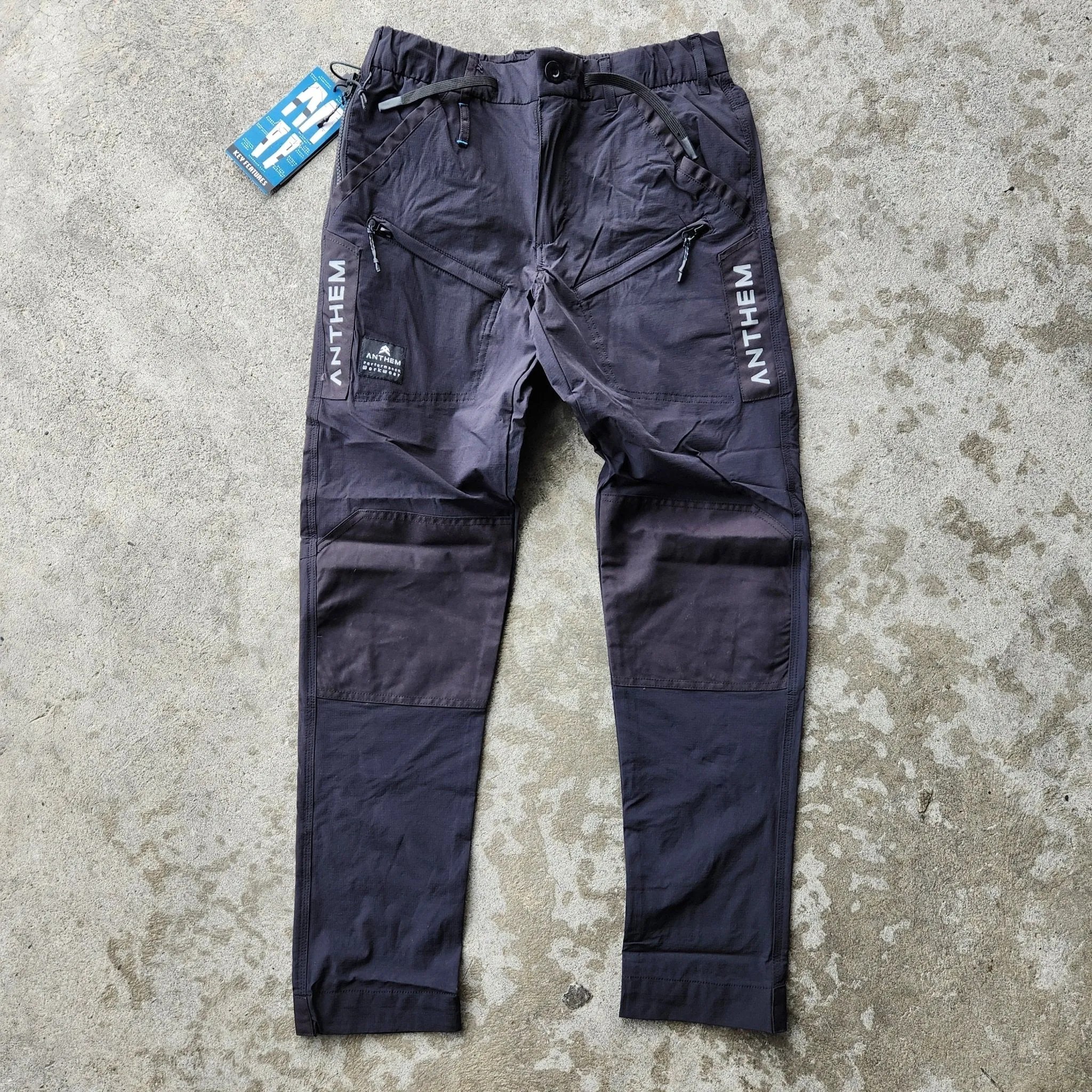 ANTHEM TRIUMPH PANT STRAIGHT LEG - BLACK