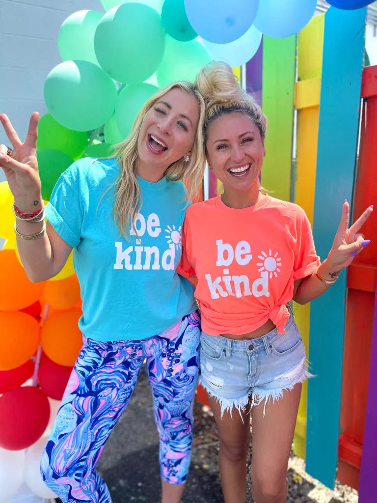 BE KIND MYSTERY SOLID COLOR TEE