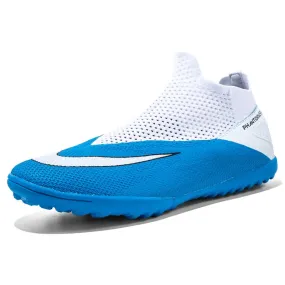 Big Size 46-49 Men Football Boots Ankle Support Cleats Training Soccer Boot Breathable Non-Slip Sport Sneakers Botas De Futbol