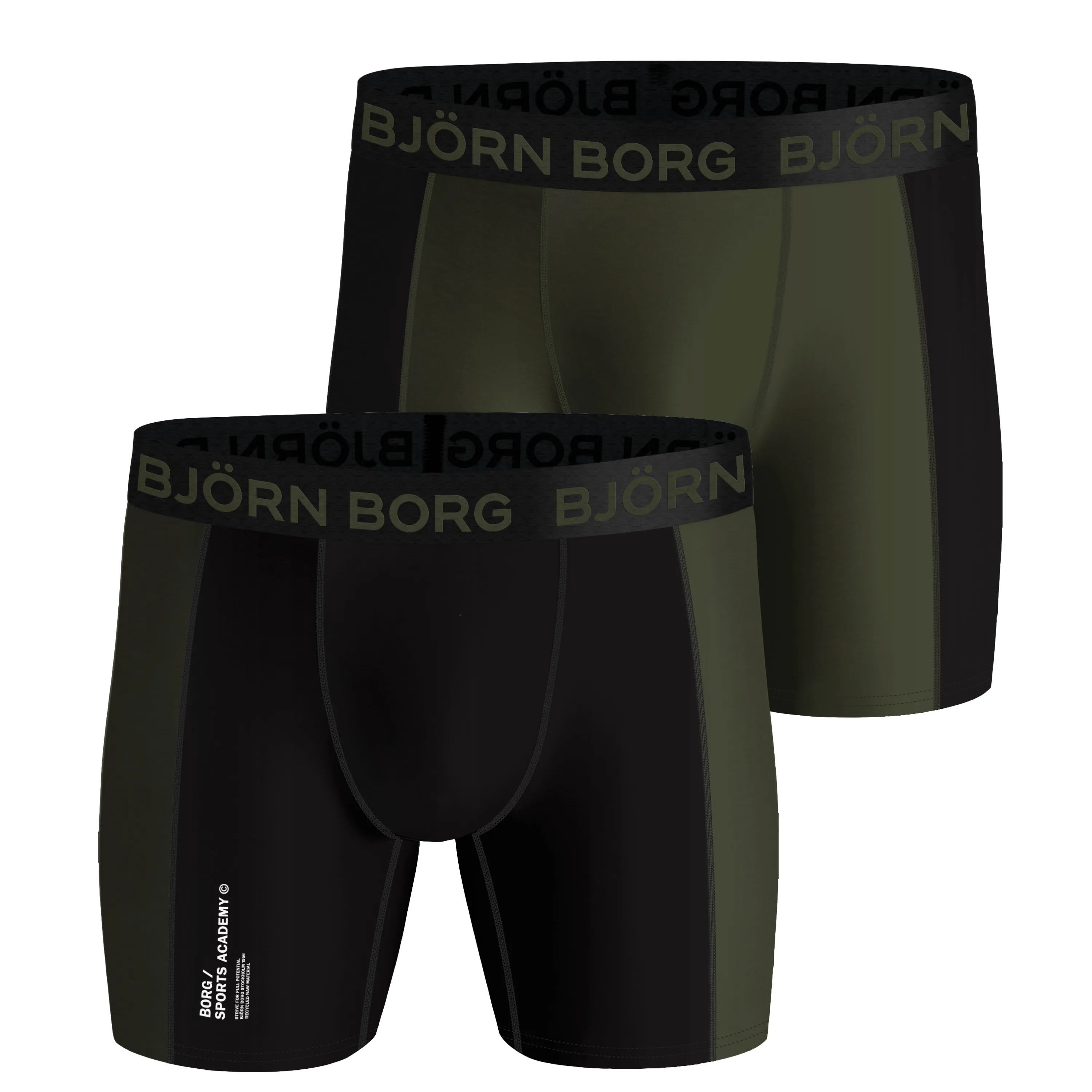Björn Borg Academy Performance Shorts 2-pack Black Beauty | Buy Björn Borg Academy Performance Shorts 2-pack Black Beauty here | Outnorth