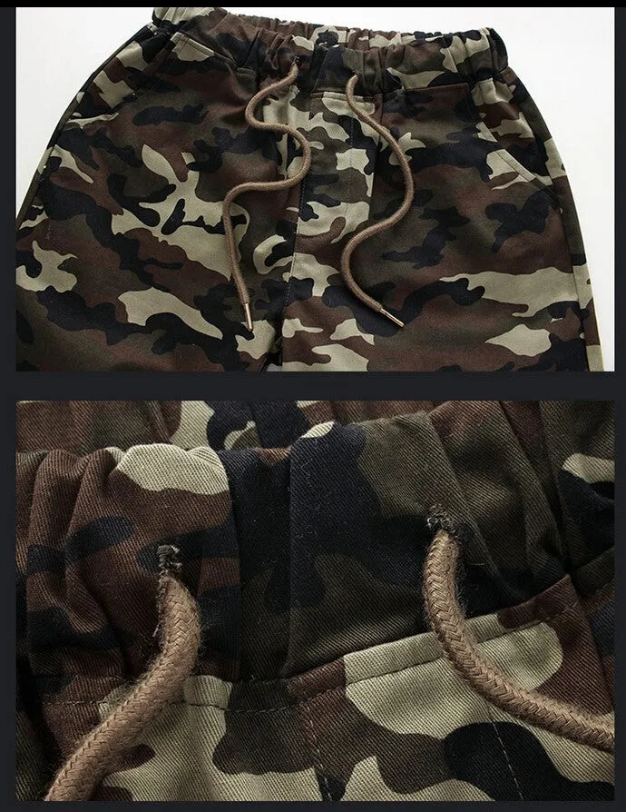 Camouflage Military Harem Pants