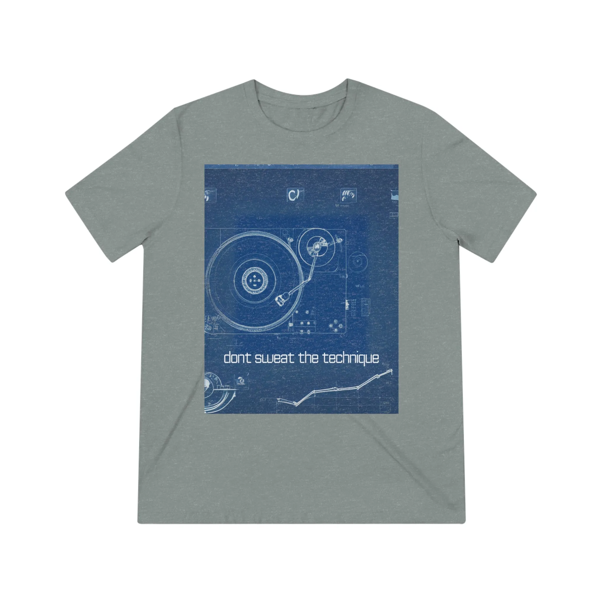 DUO MODERN "Don't Sweat The Technique" Unisex Triblend Tee