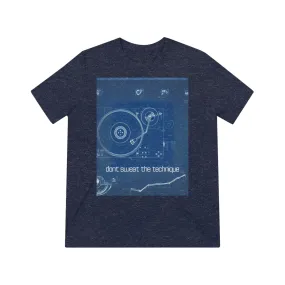 DUO MODERN "Don't Sweat The Technique" Unisex Triblend Tee