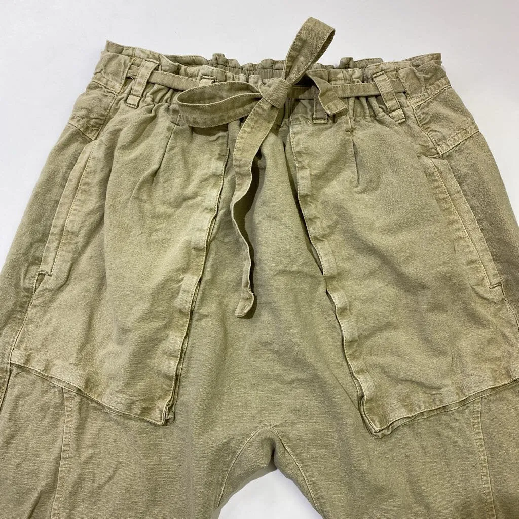 Free People cropped harem pants S