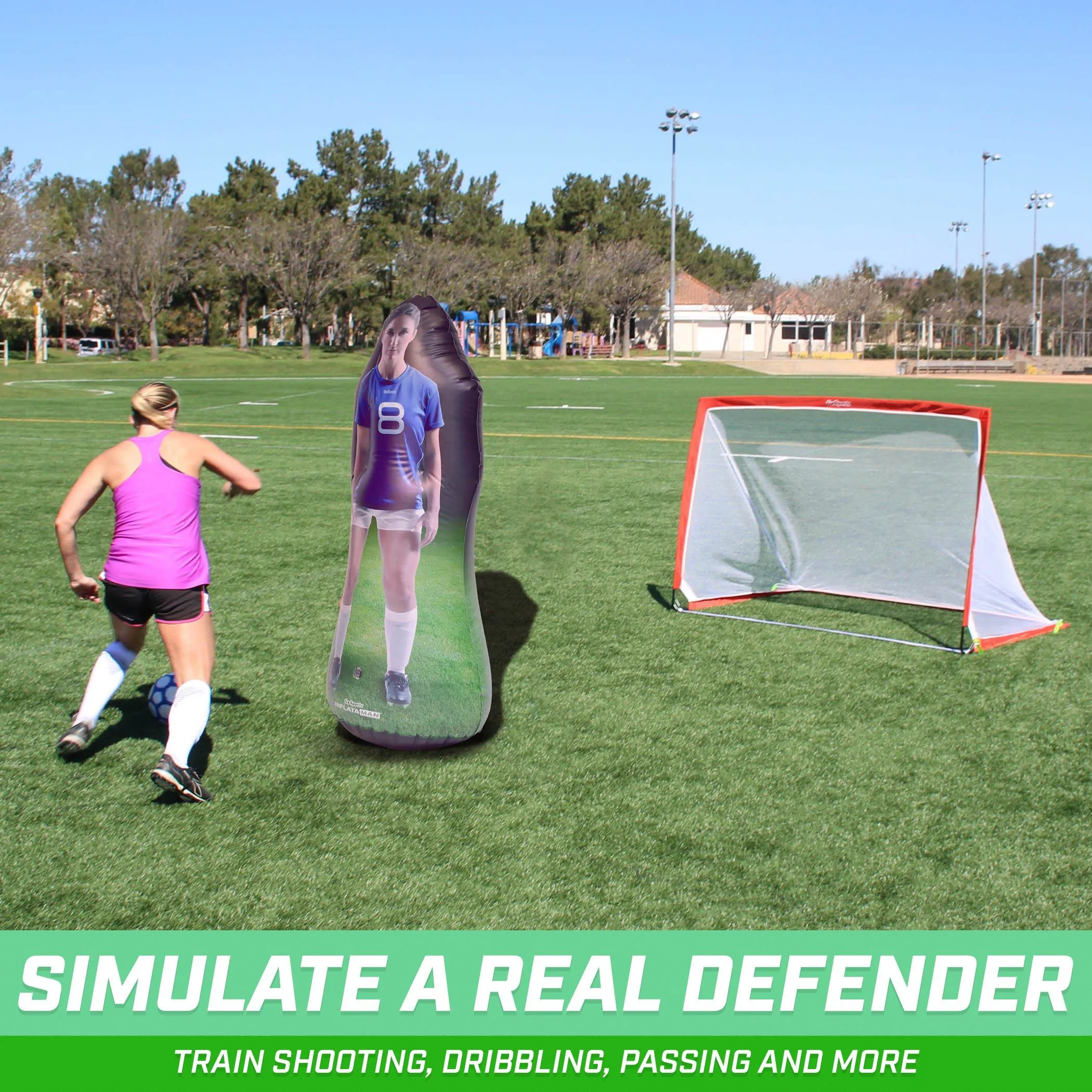 GoSports Inflataman Soccer Defender Training Aid