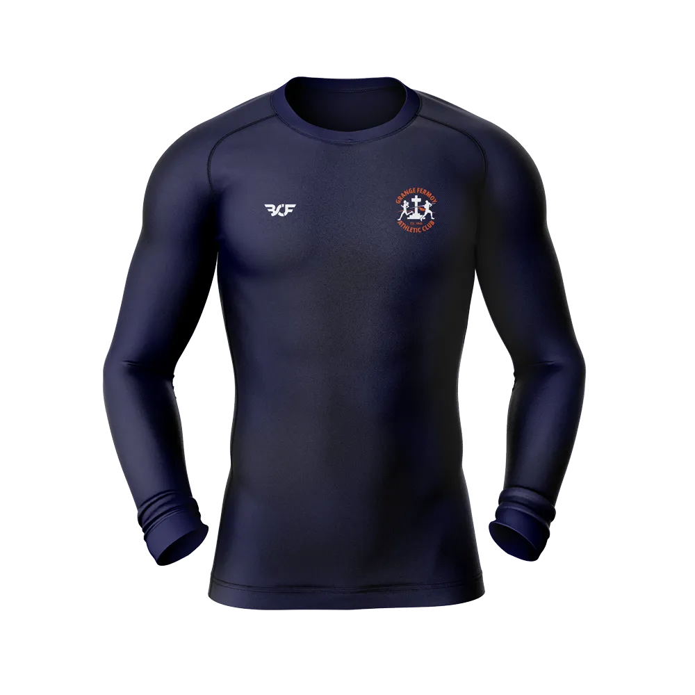 Grange Fermoy Athletics: Compression Top Navy