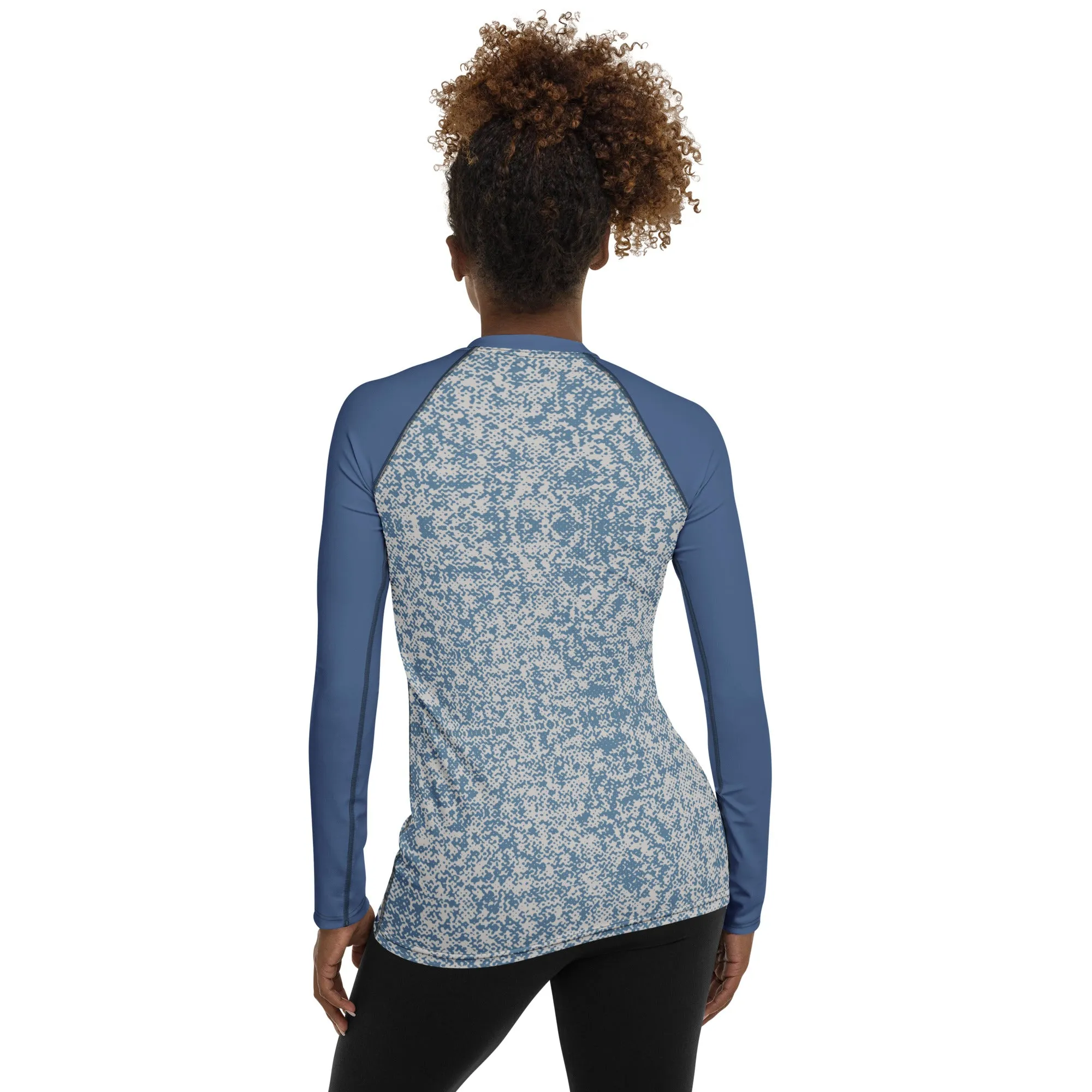 Humble Sportswear™ Rylee Blue Sports Rash Guard