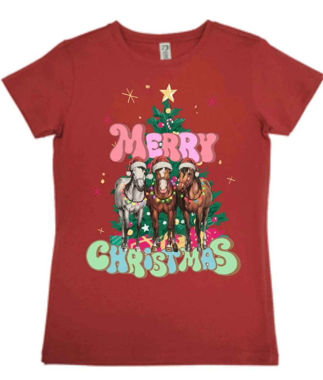 Merry Horsemas Tee