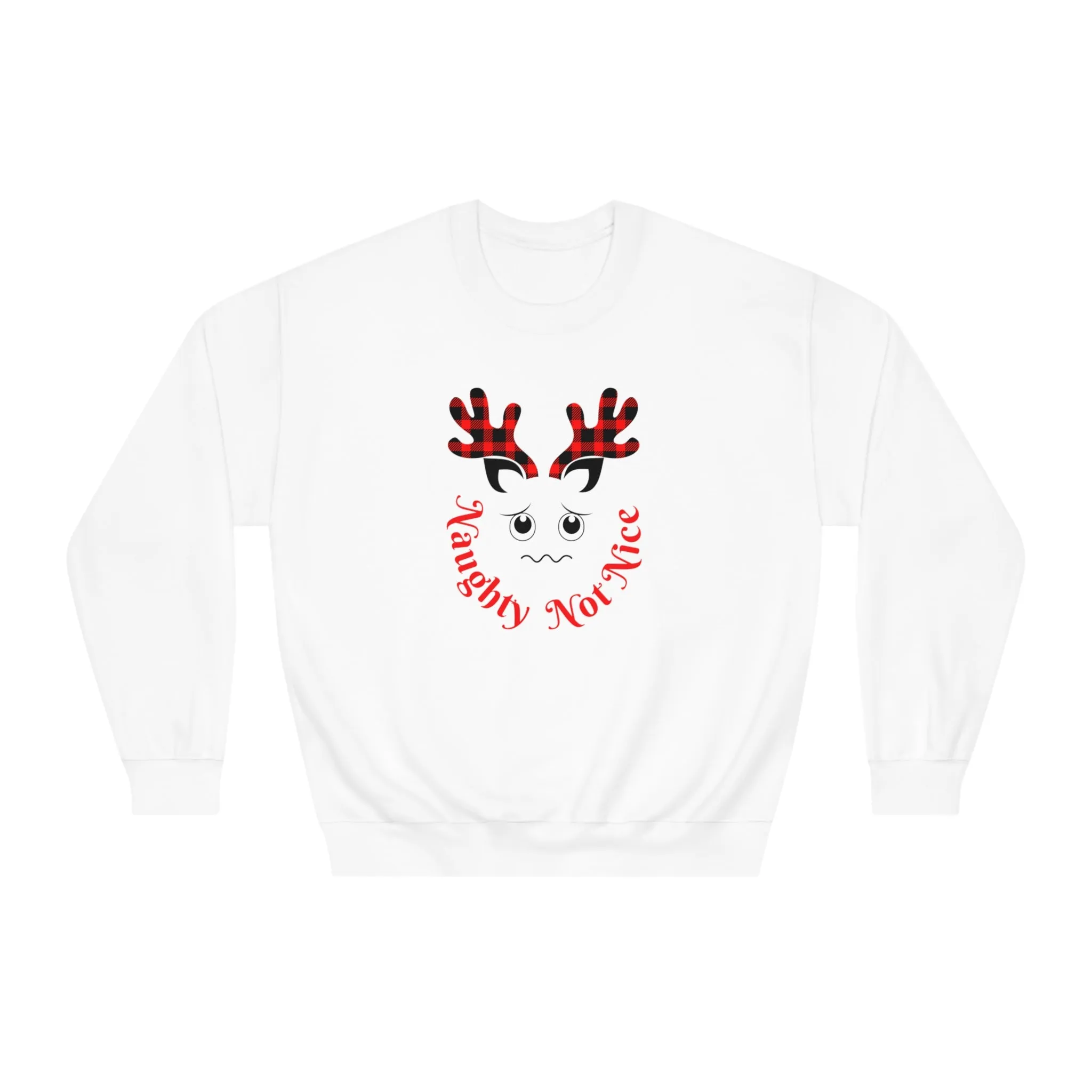 Naughty Not Nice | DryBlend® Crewneck Sweatshirt