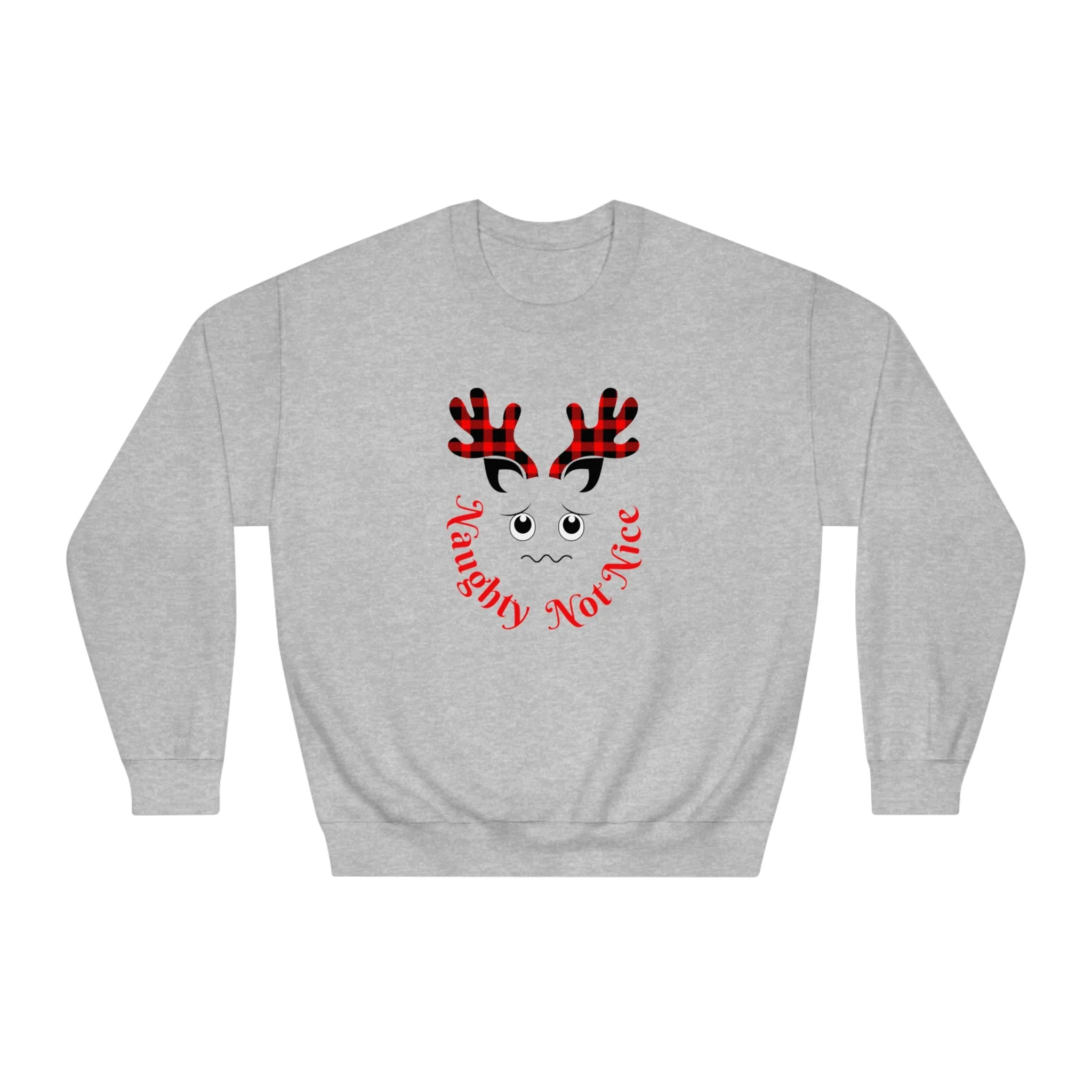 Naughty Not Nice | DryBlend® Crewneck Sweatshirt