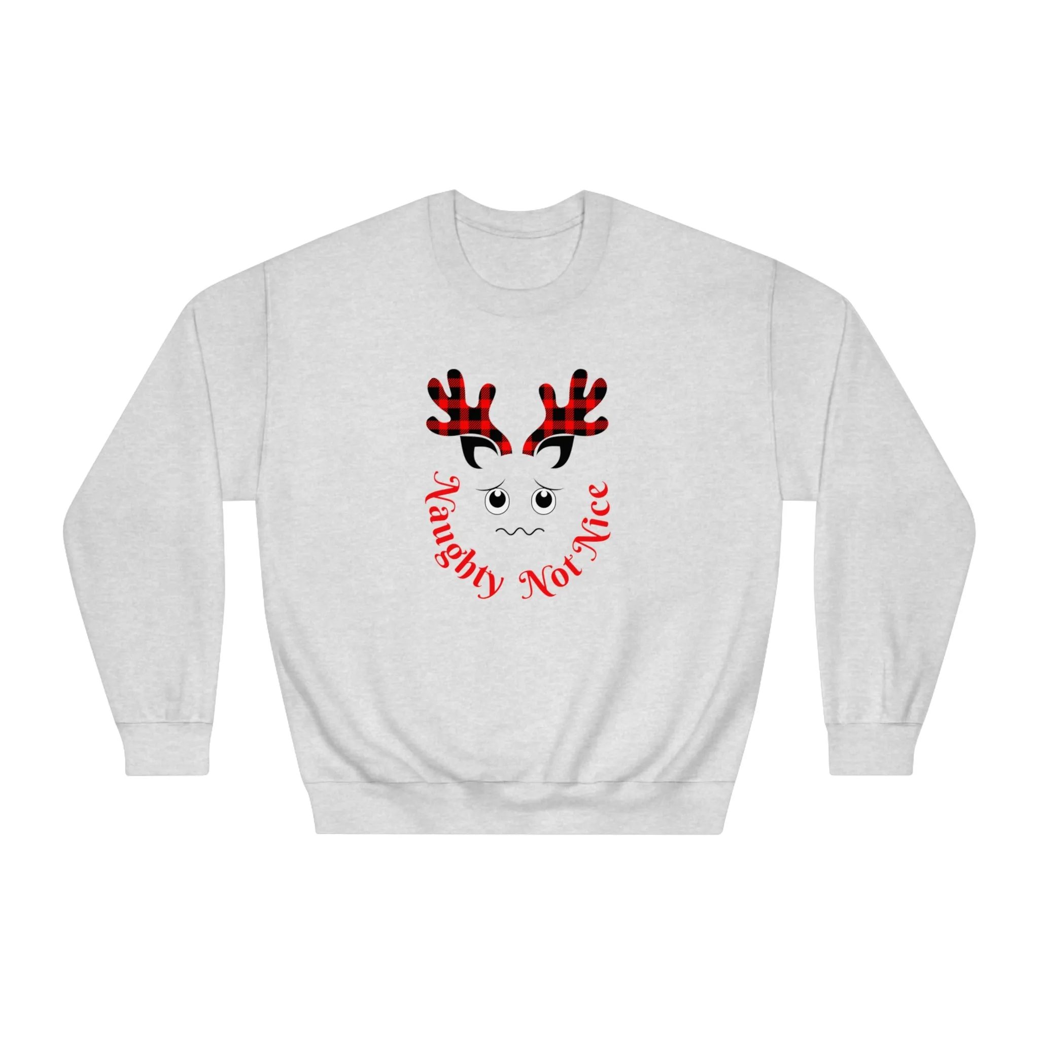 Naughty Not Nice | DryBlend® Crewneck Sweatshirt