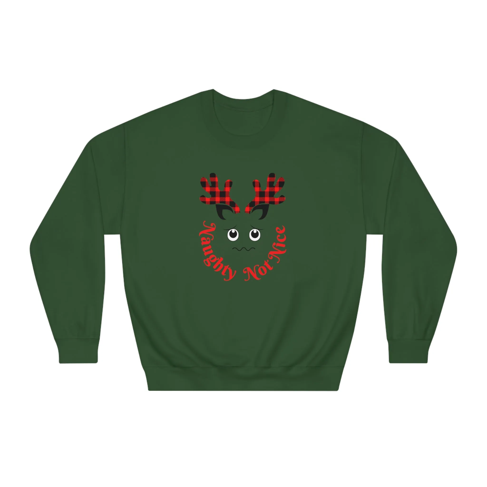 Naughty Not Nice | DryBlend® Crewneck Sweatshirt