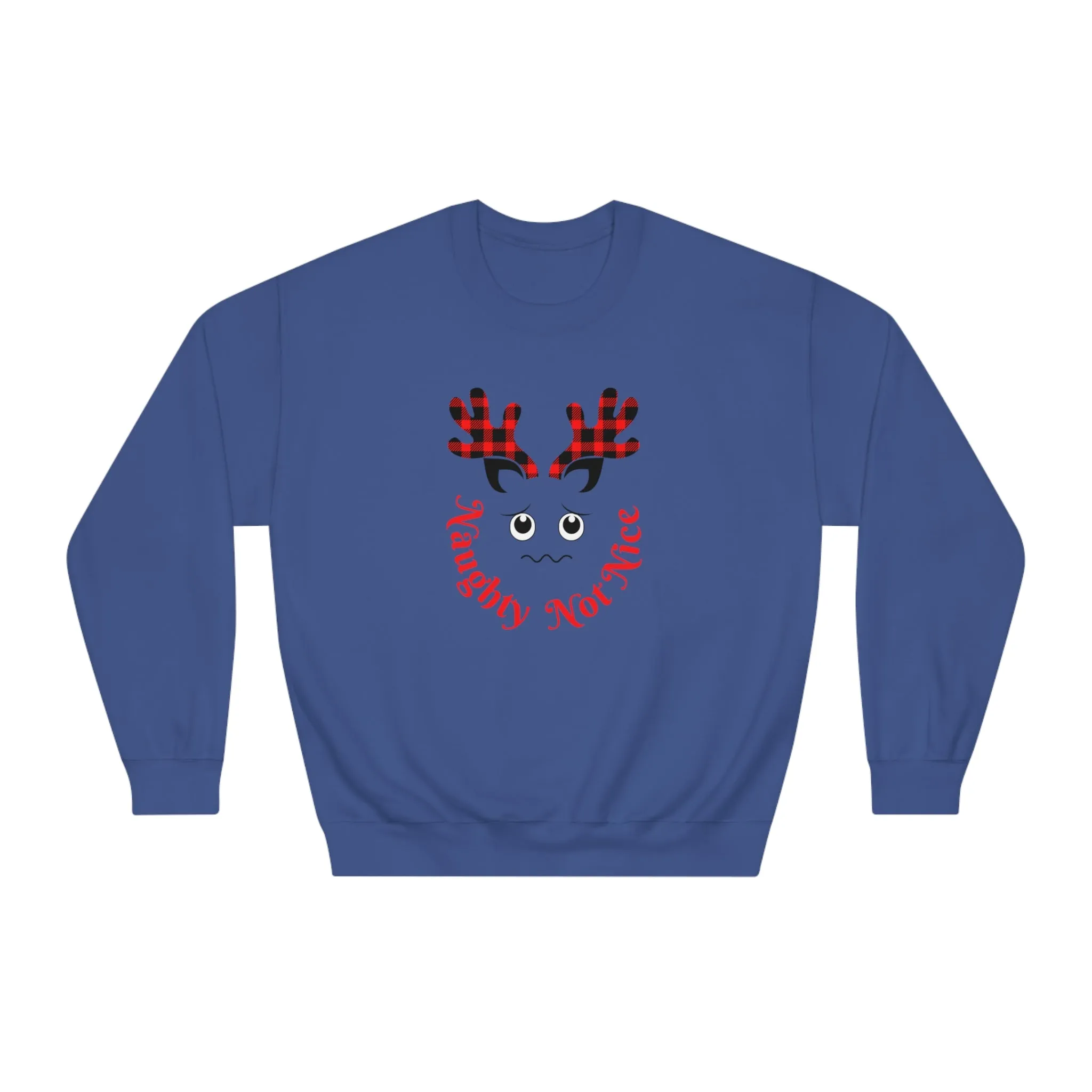 Naughty Not Nice | DryBlend® Crewneck Sweatshirt