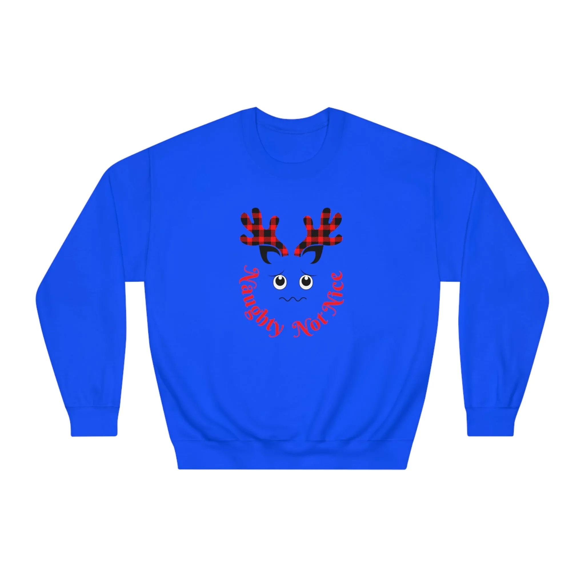 Naughty Not Nice | DryBlend® Crewneck Sweatshirt