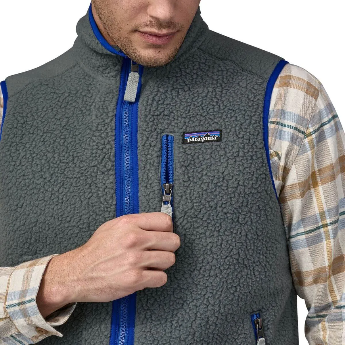 Patagonia M Retro Pile Vest NOUVEAU GREEN