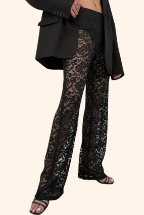 Picnic Flora Pant Black