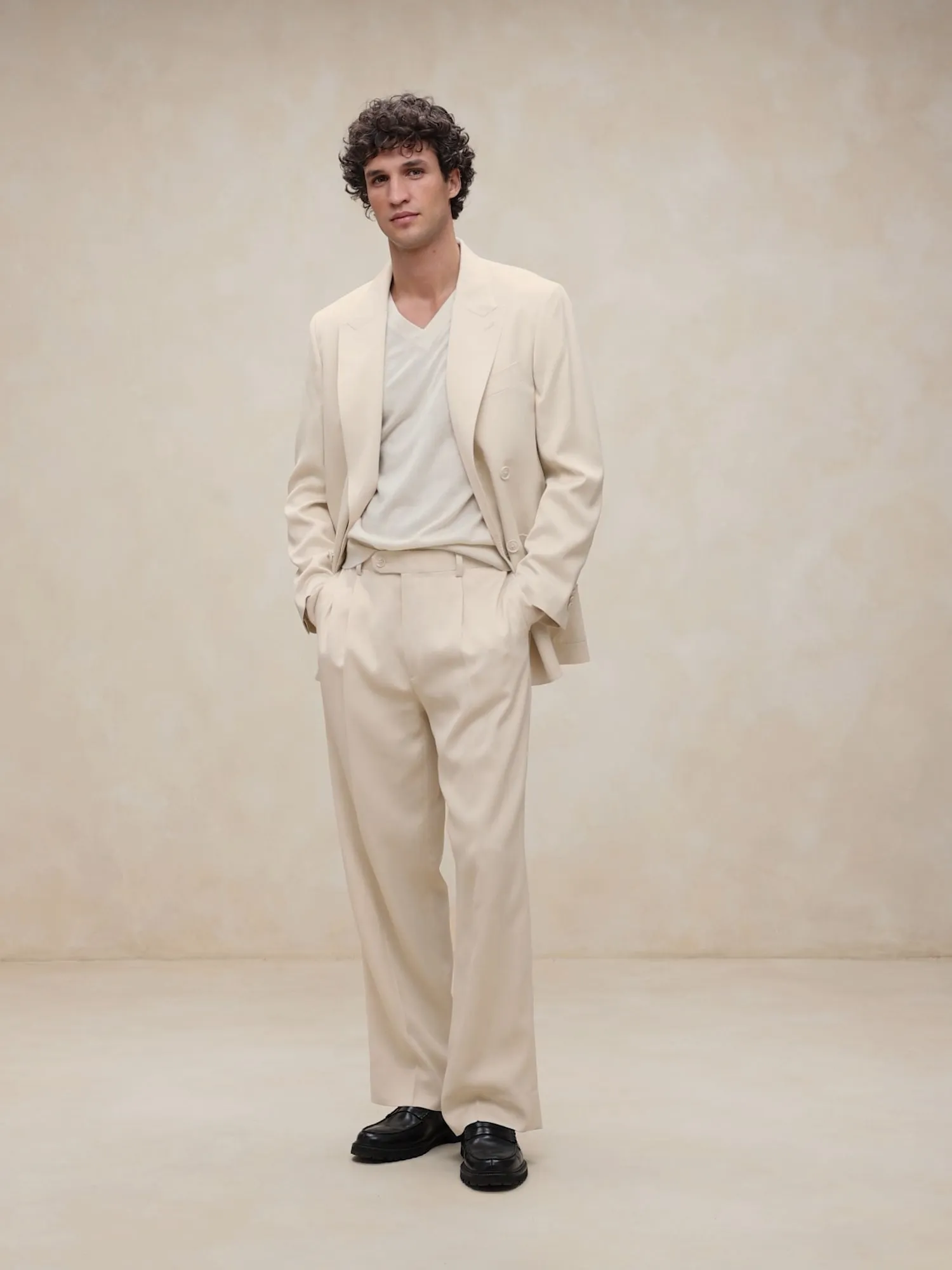 Reyes Italian Satin Tuxedo Pant