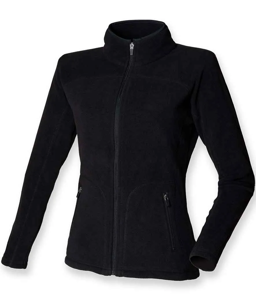 SF Clothing Ladies Micro Fleece Jacket | Black
