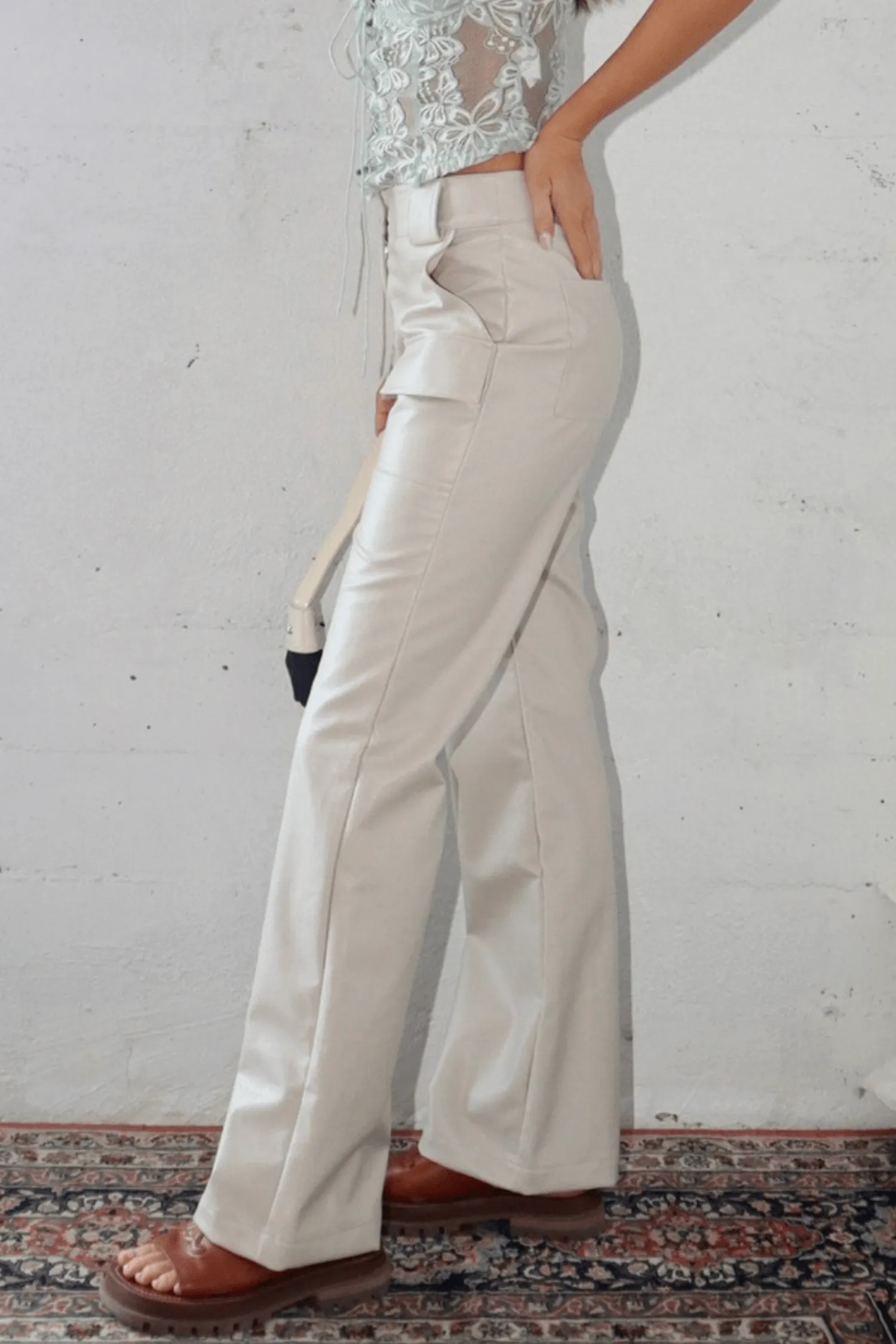 Vegan Leather Pants - FINAL SALE